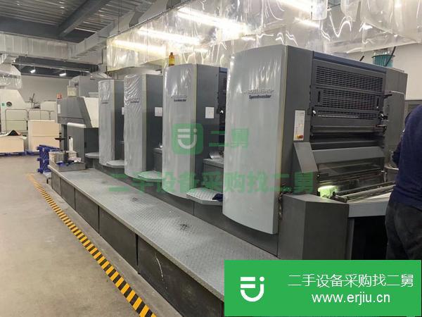 山東出售二手海德堡開四色膠印機