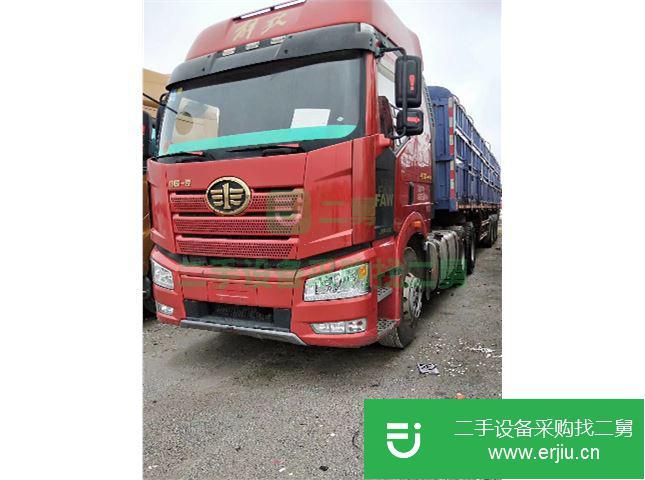 江西出售二手一汽解放J6P半掛車
