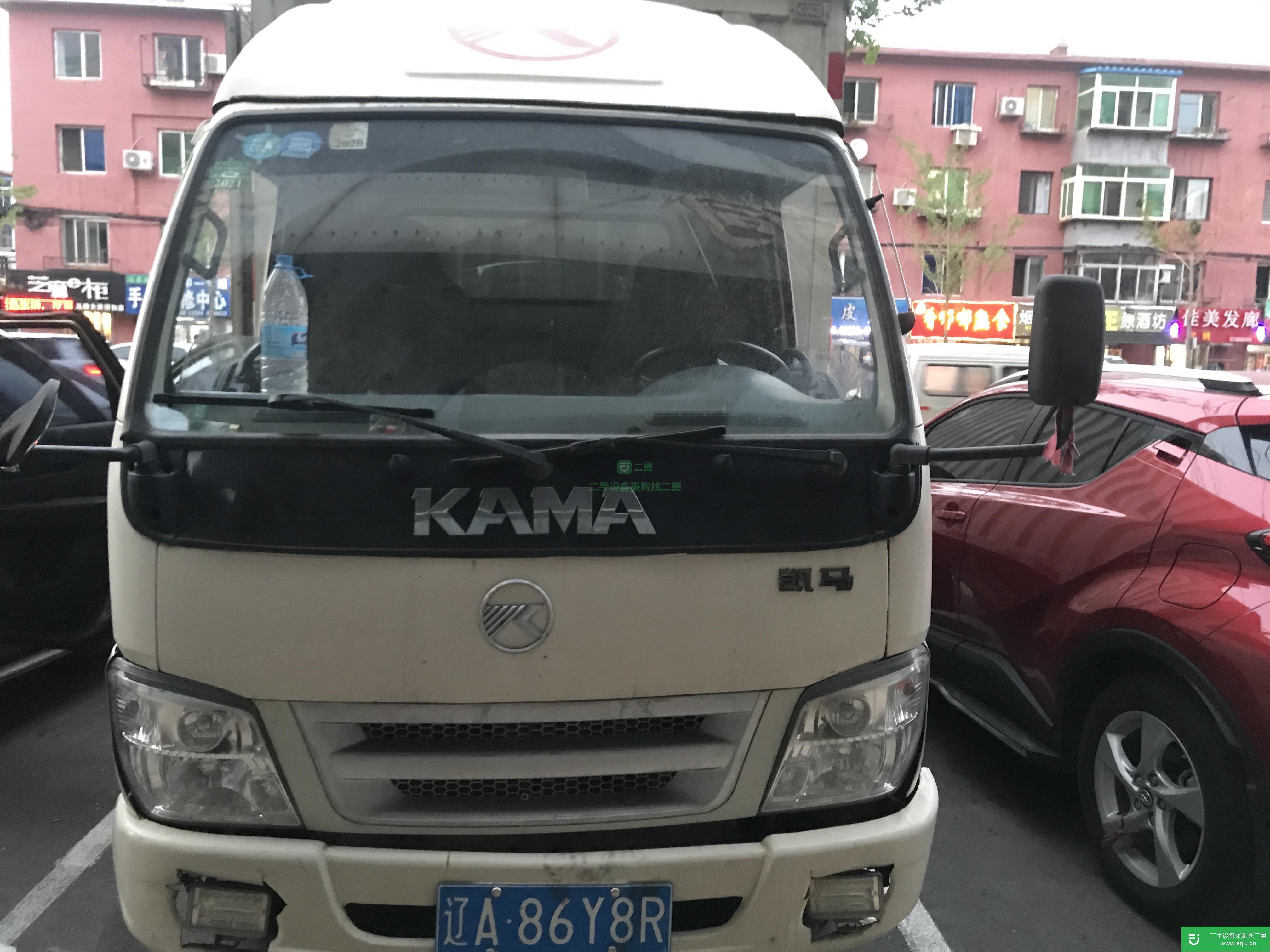遼寧出售二手凱馬箱式貨車