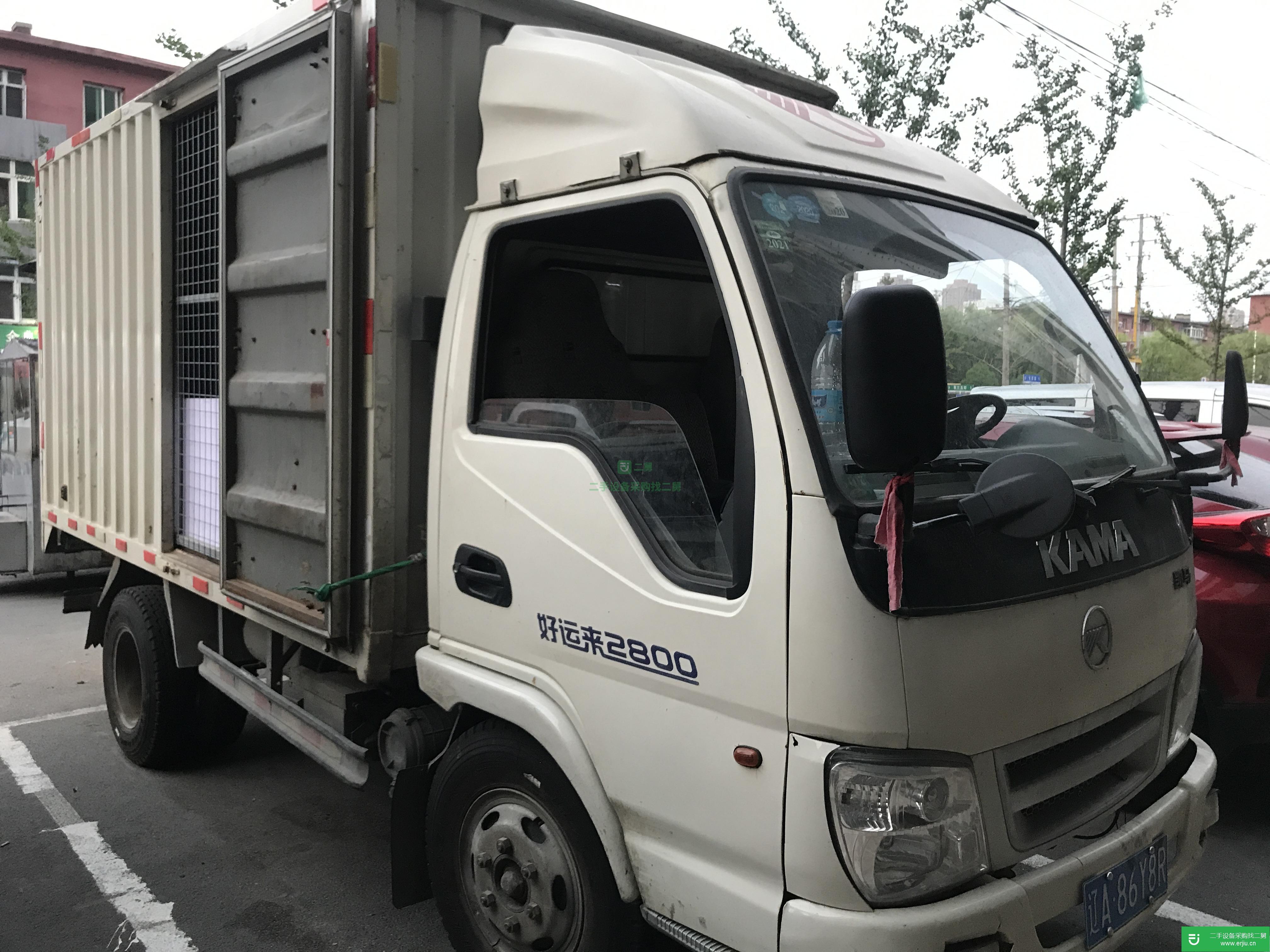 遼寧出售二手凱馬箱式貨車