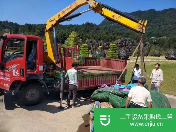 湖北出售二手隨車吊