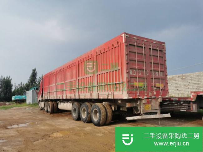 山東出售二手中國重汽半掛車