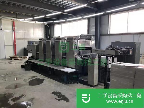 山東出售二手四開四色膠印機