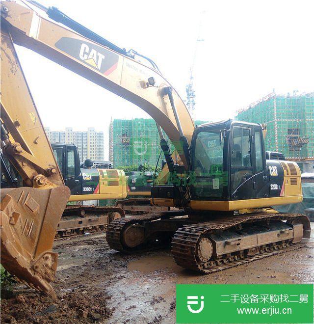 河北出售二手卡特彼勒323D2L挖掘機
