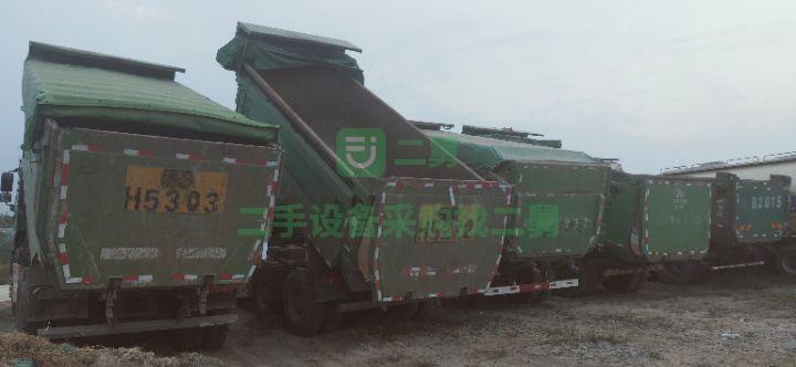 山東出售二手的19年解放J6工程自卸車