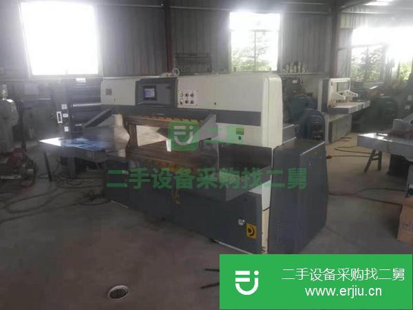 江蘇出售二手雙軌程控切紙機