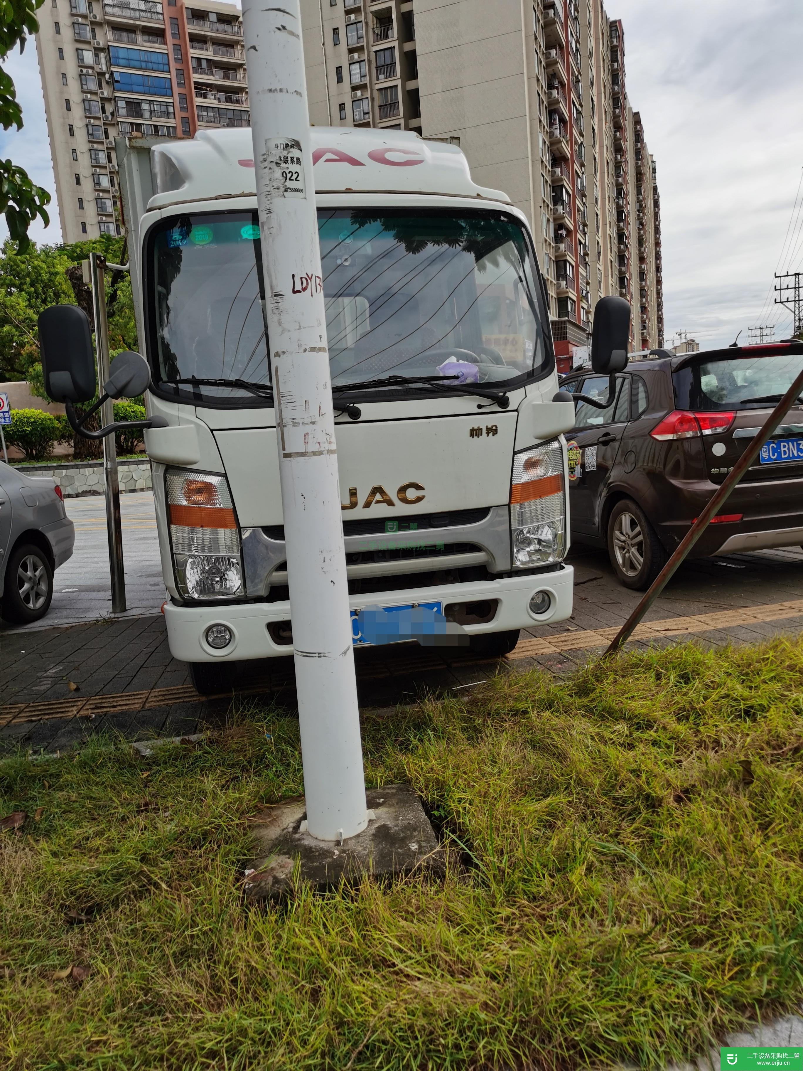廣東出售二手江淮帥鈴箱式貨車