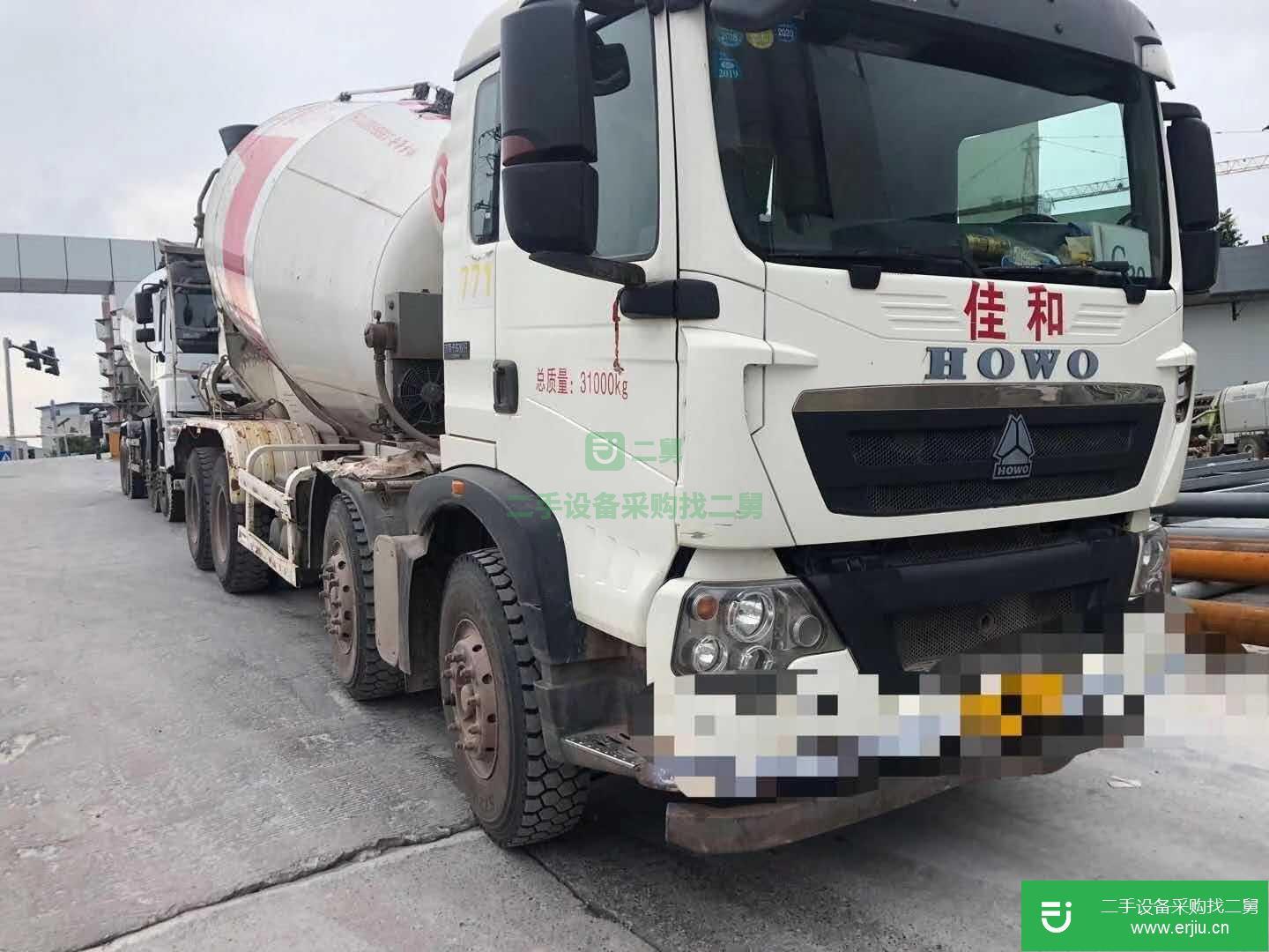 山東出售二手豪沃攪拌車