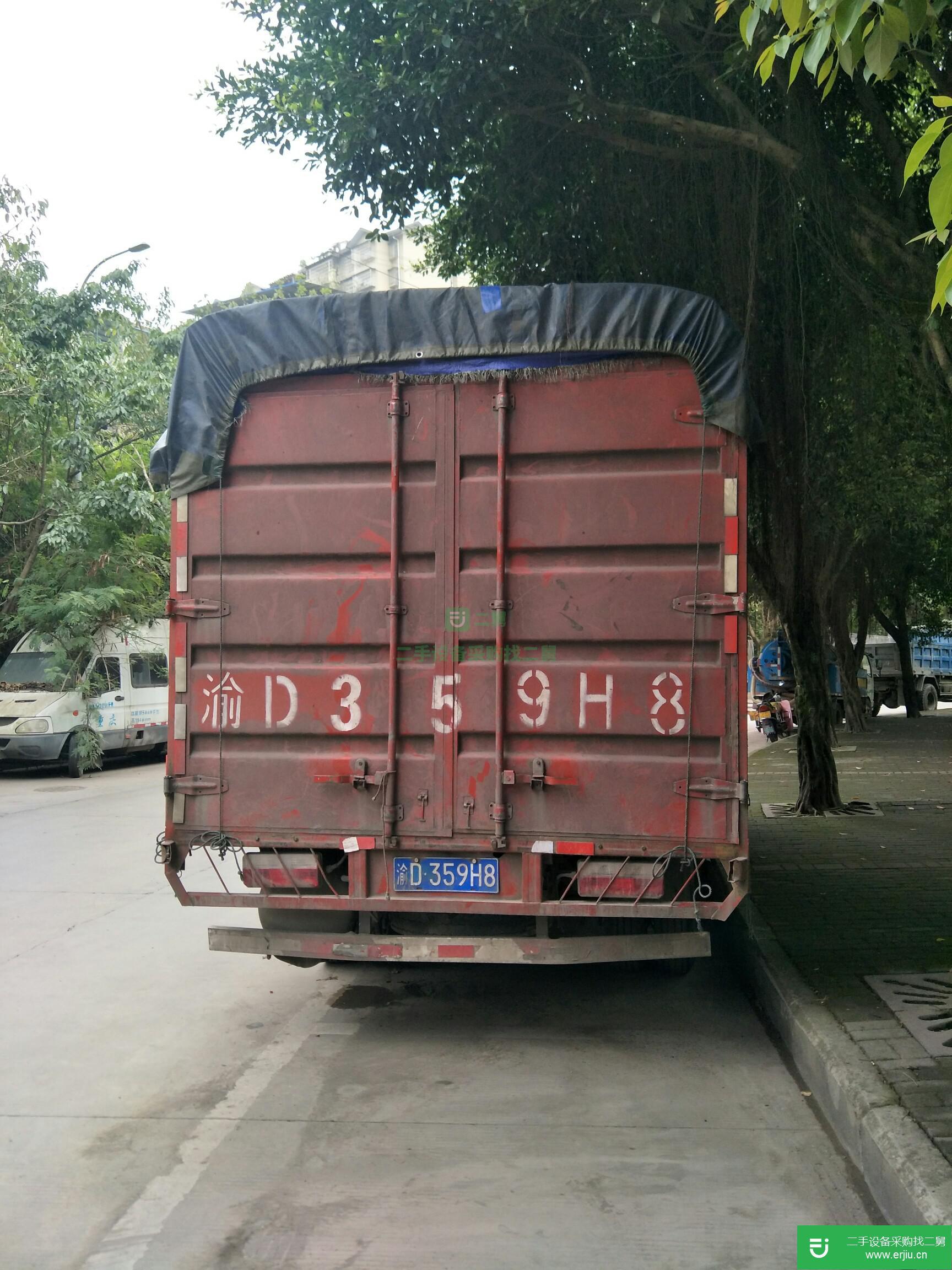 重慶出售二手東風凱普特箱式貨車