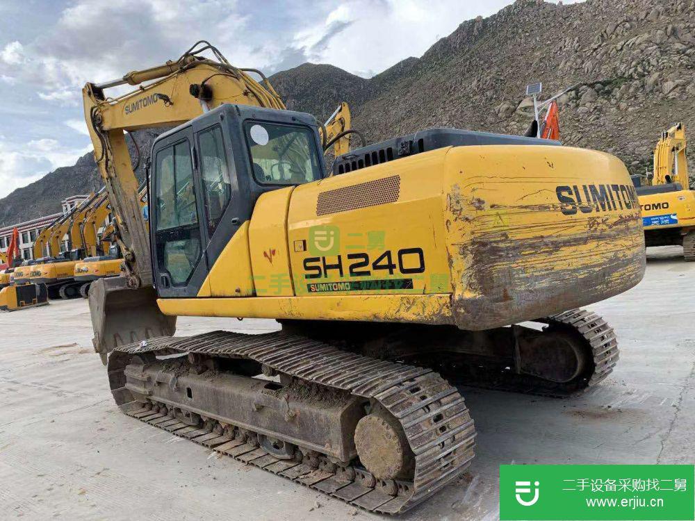 安微出售二手住友SH240-5LR挖掘機