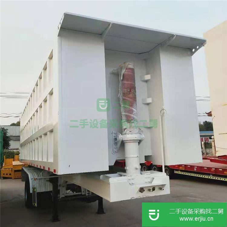 山東出售二手后翻自卸掛車