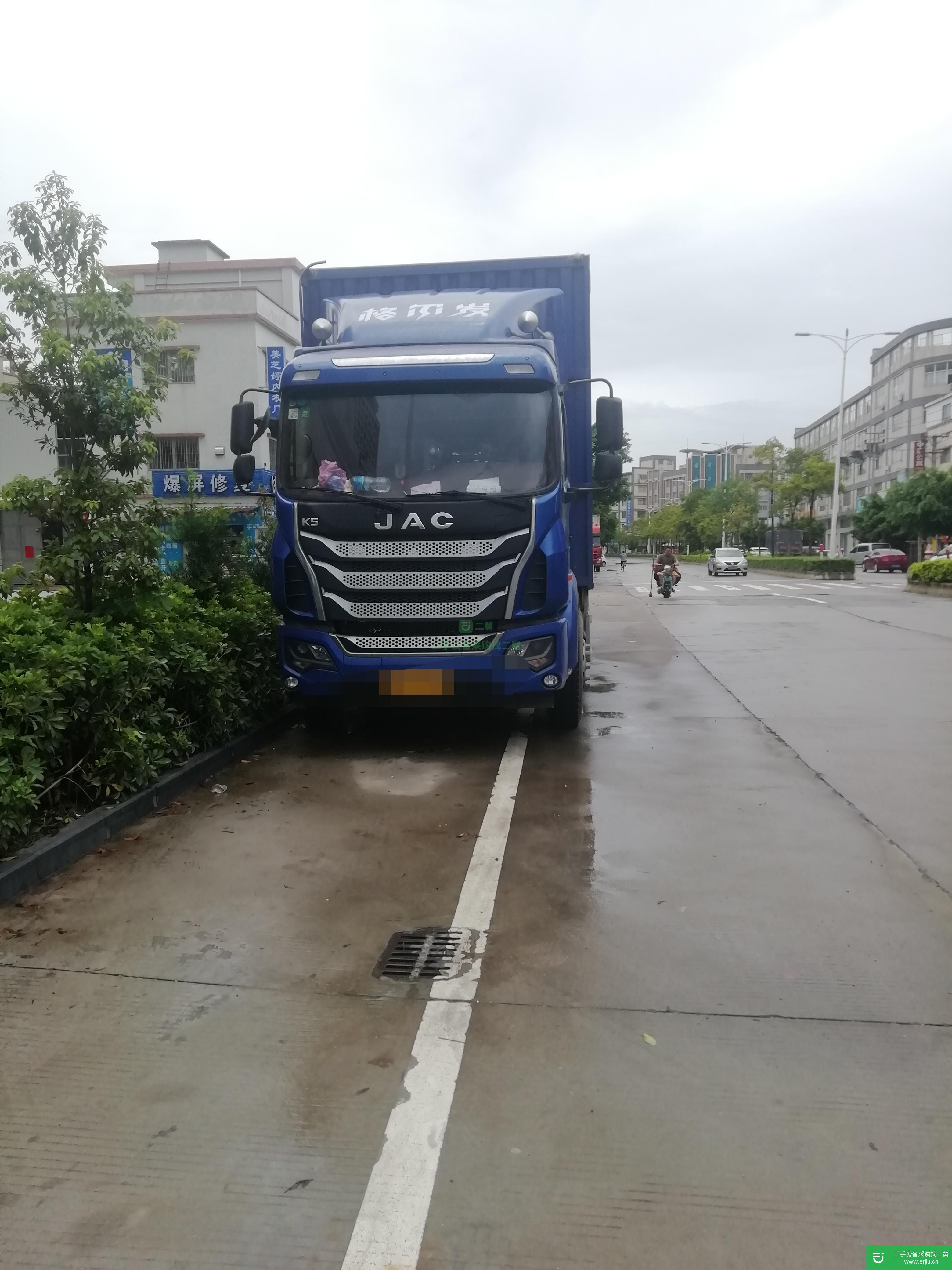 廣東出售二手江淮格爾發箱式貨車