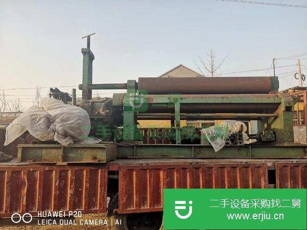 陜西出售二手實心圓鋼棍子W11-25*2500機械自動卷板機
