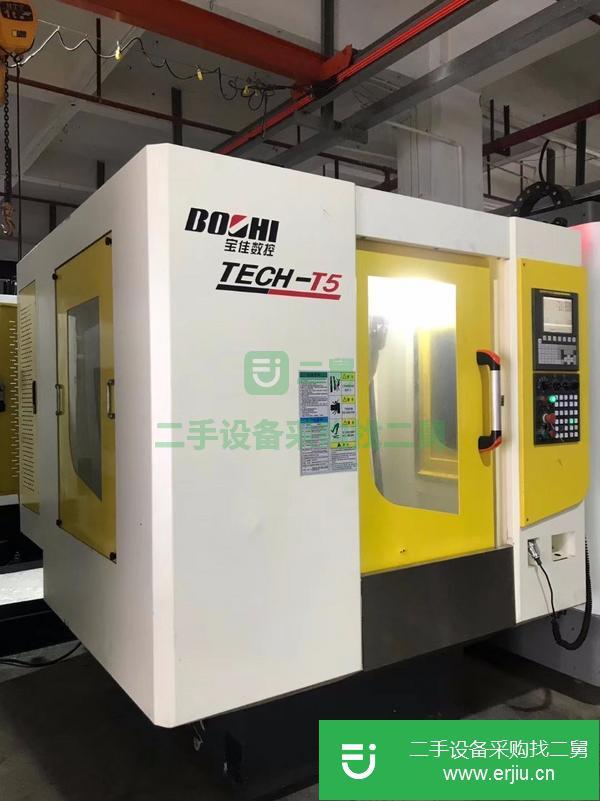 廣東出售9.9成新寶佳T500車床鉆攻中心設備