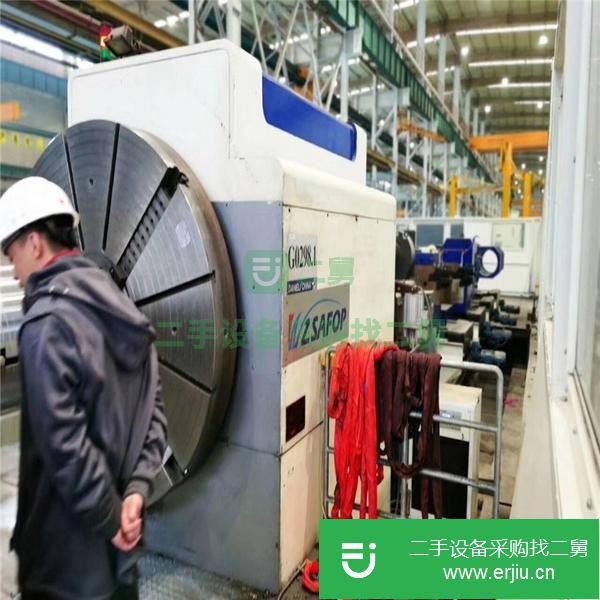 江蘇出售二手?jǐn)?shù)控重型臥式加工中心2.5x14米銑床