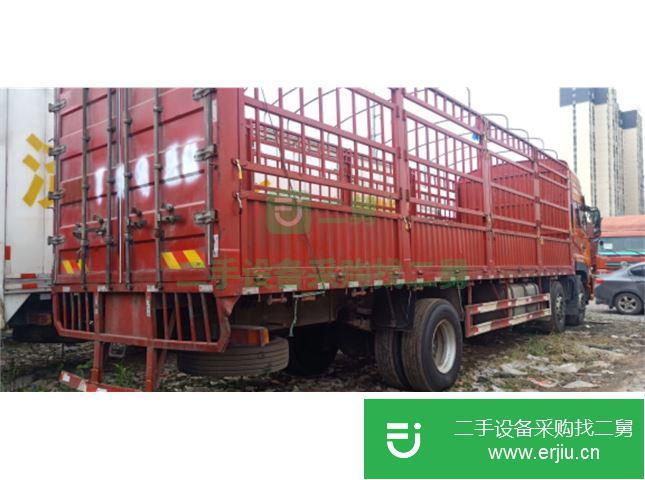 江西出售二手天龍前四后四蒼欄載貨車