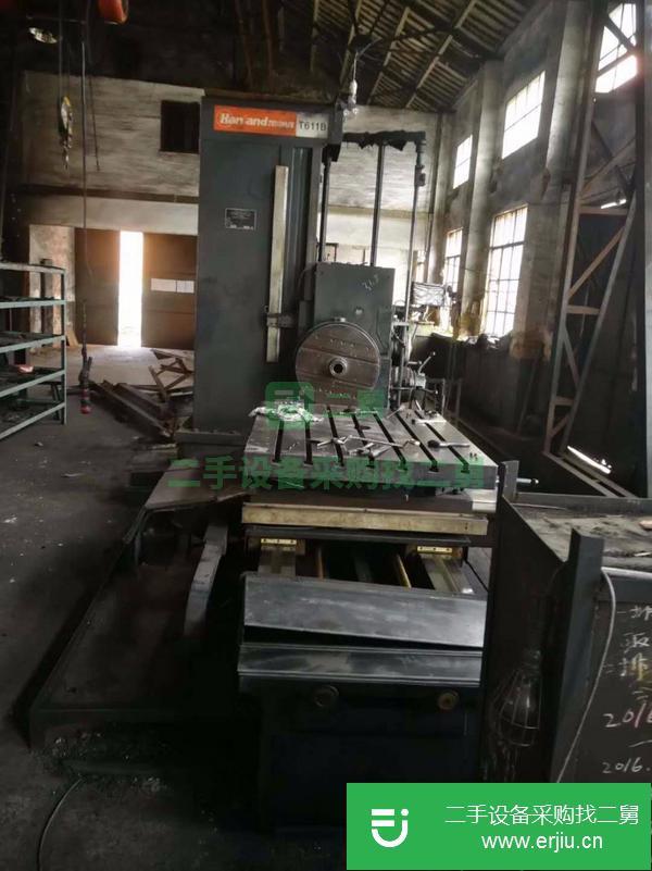 山東出售轉讓二手漢川T611B臥式銑鏜床