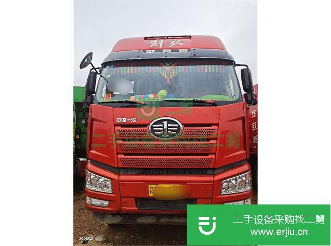 江西出售二手一汽解放J6P自卸車