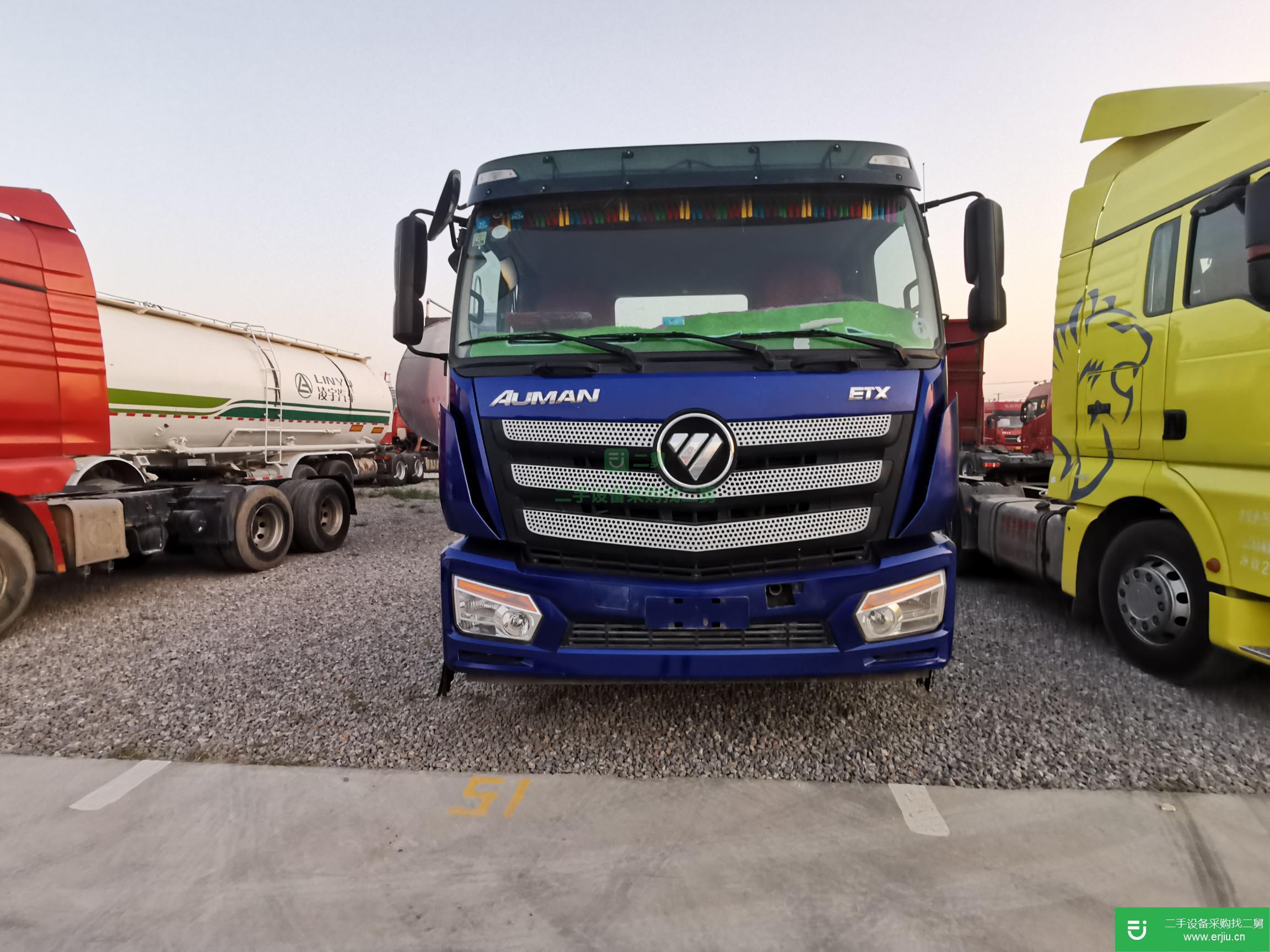 山東出售二手福田歐曼牽引車