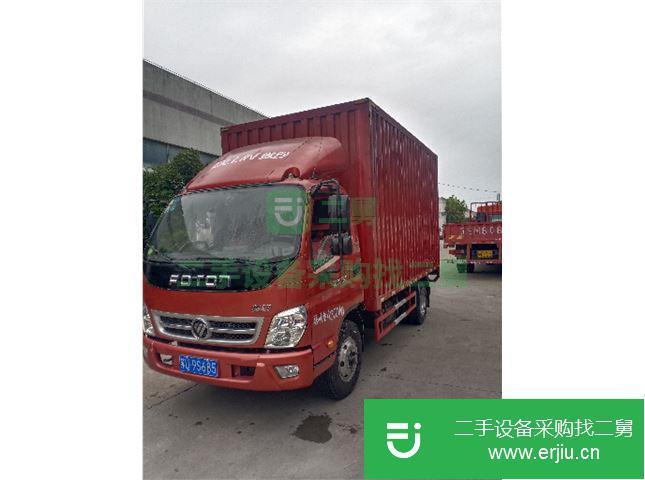江蘇出售二手福田奧鈴箱式貨車