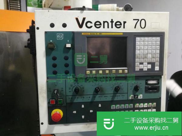 江蘇出售轉讓臺灣V70車床加工中心   三軸線軌行程700*480*510，發那科0i-MD系統，主軸BT40
