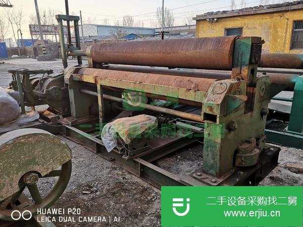 陜西出售二手實心圓鋼棍子W11-25*2500機械自動卷板機
