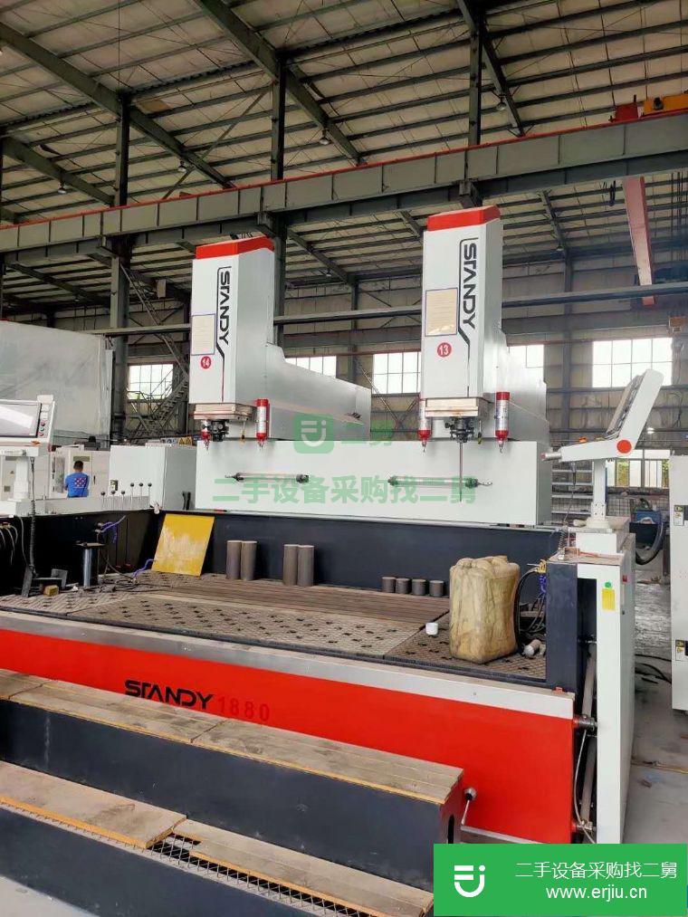 江蘇出售二手廣東商鼎CNC1880雙頭火花機