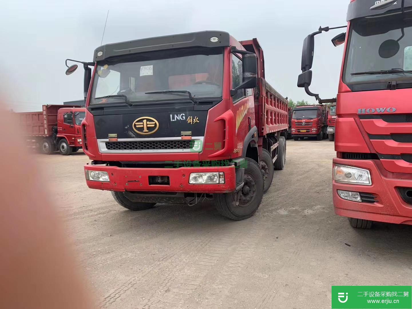 河北出售二手青島解放自卸車