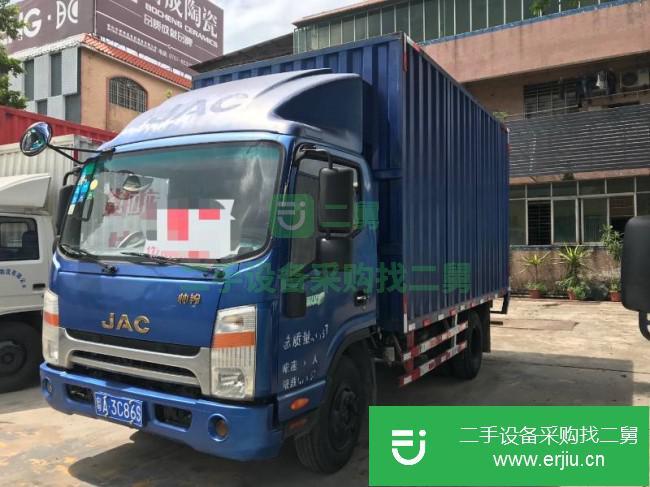 廣東出售二手江淮帥鈴廂式貨車