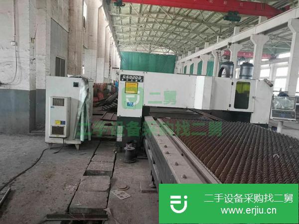 江蘇出售二手大族2000瓦光纖激光切割機
