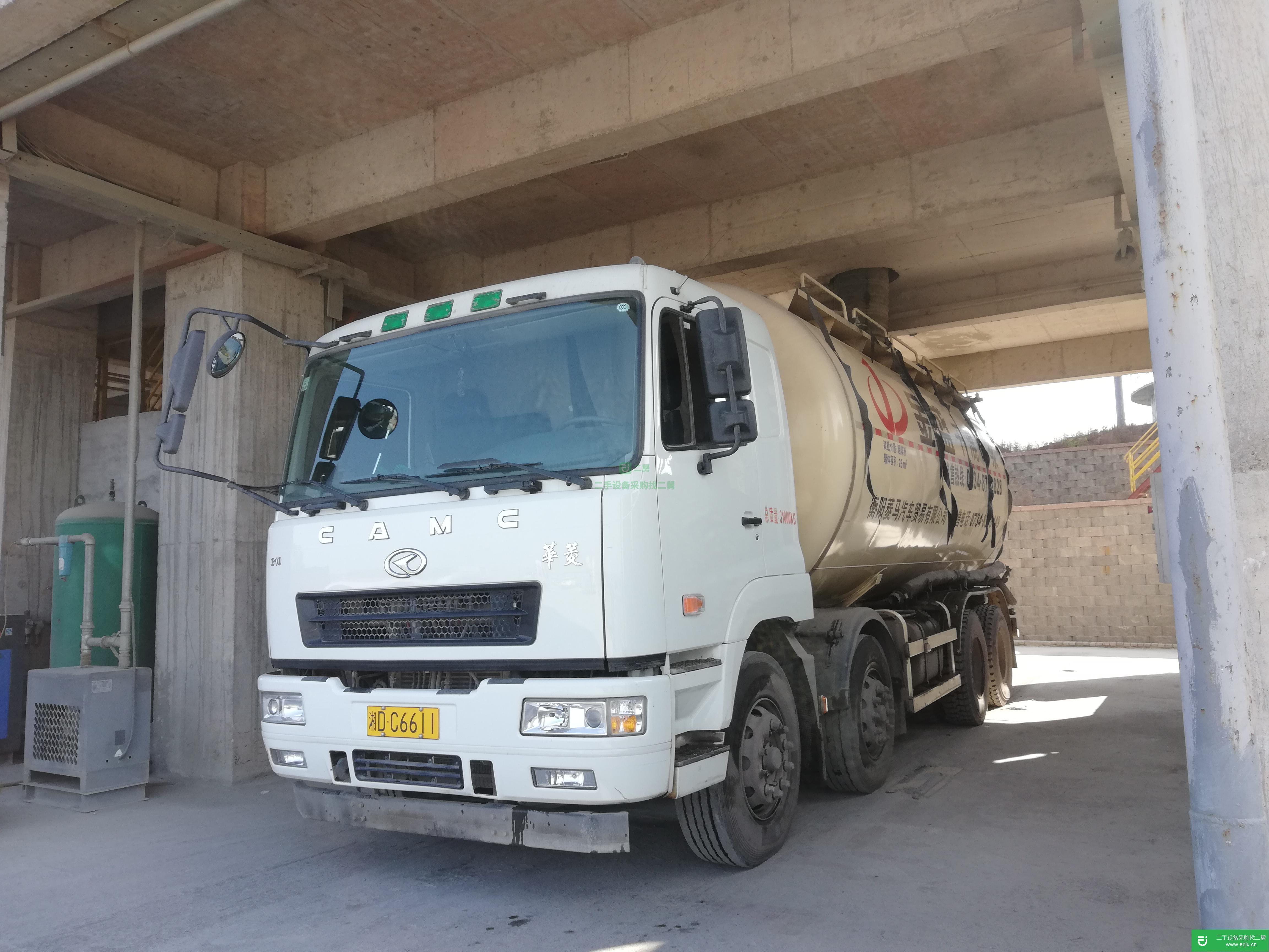 湖南出售二手華菱粉粒物料運輸車