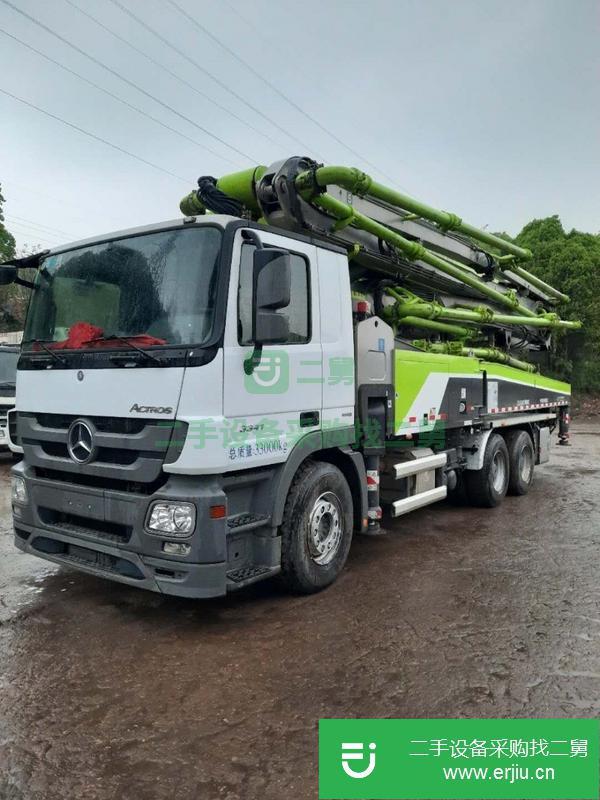 河北出售轉(zhuǎn)讓18年中聯(lián)49米泵車