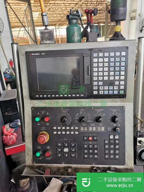 江蘇出售轉讓二手佛威4027龍門車床加工中心，帶刀庫,齒輪頭三菱M70系統帶排屑機帶光柵尺,含側銑頭