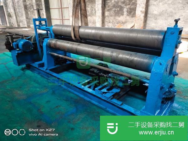 黑龍江出售實心W11-16*2500機械自動卷板機一臺