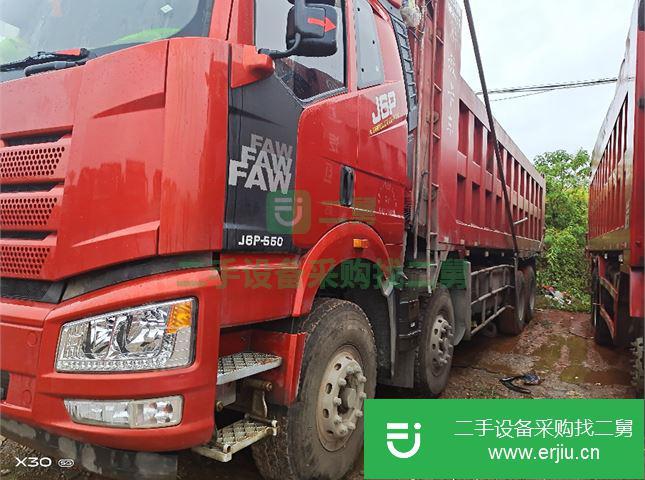 江西出售二手一汽解放J6P自卸車