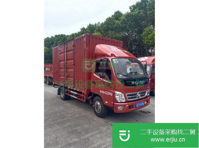 江蘇出售二手福田奧鈴箱式貨車