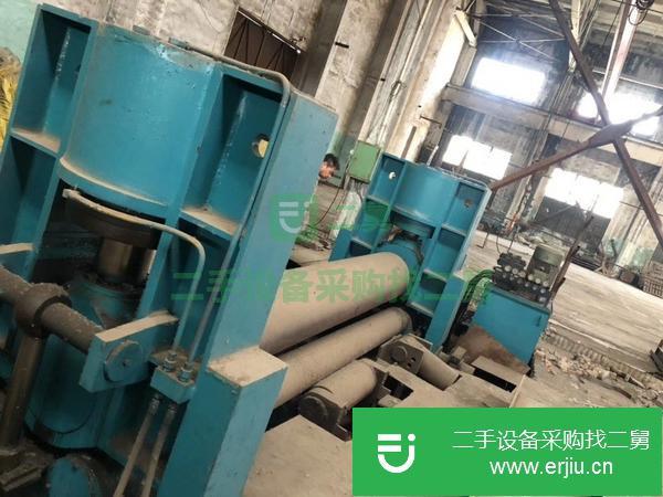 湖北出售二手南通恒發萬能30x3米卷板機一臺