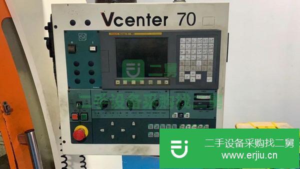 江蘇出售轉讓臺灣V70車床加工中心   三軸線軌行程700*480*510，發那科0i-MD系統，主軸BT40