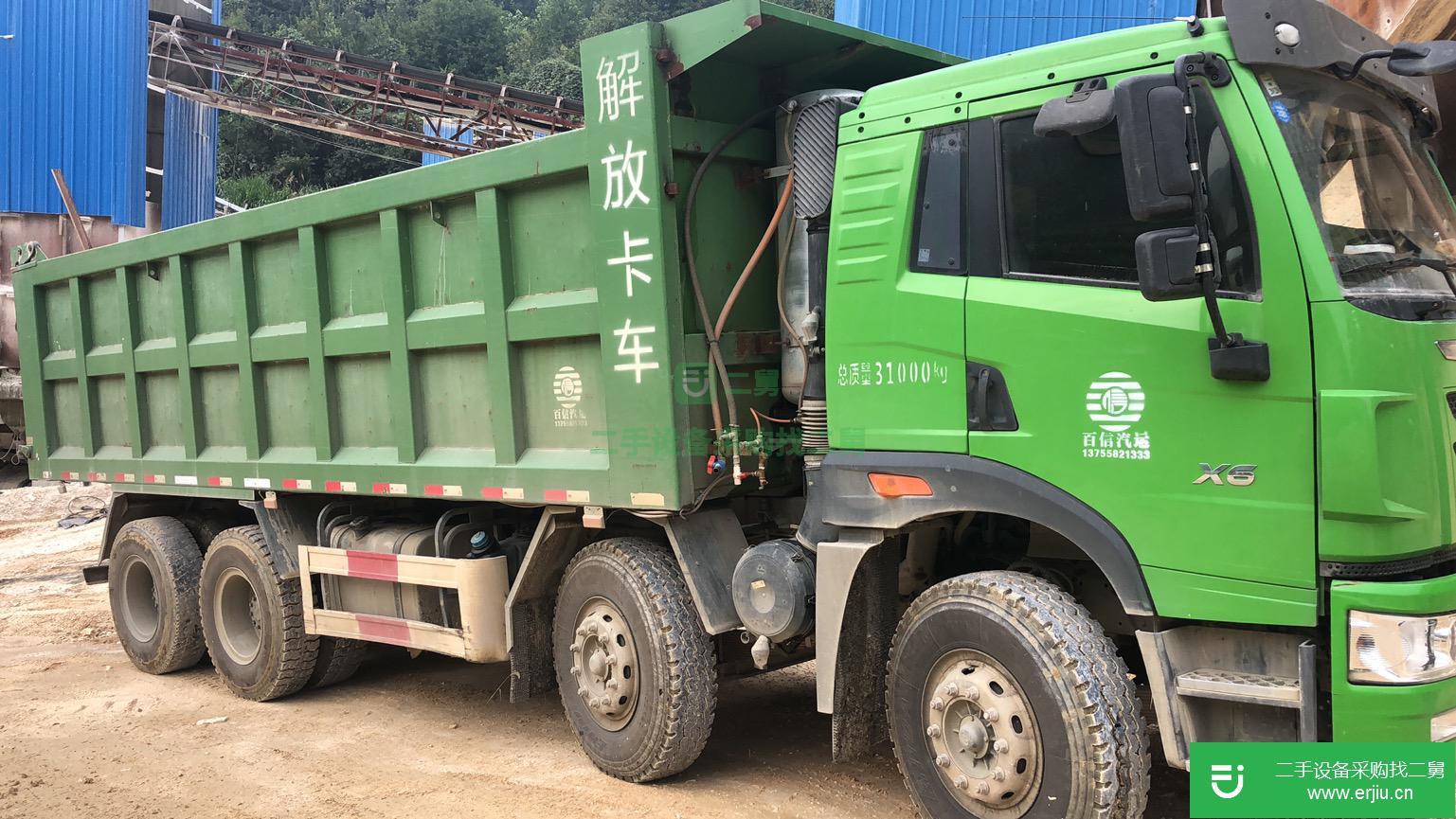 安微出售二手青島解放自卸車