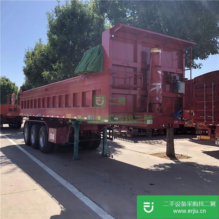山東出售二手后翻自卸掛車
