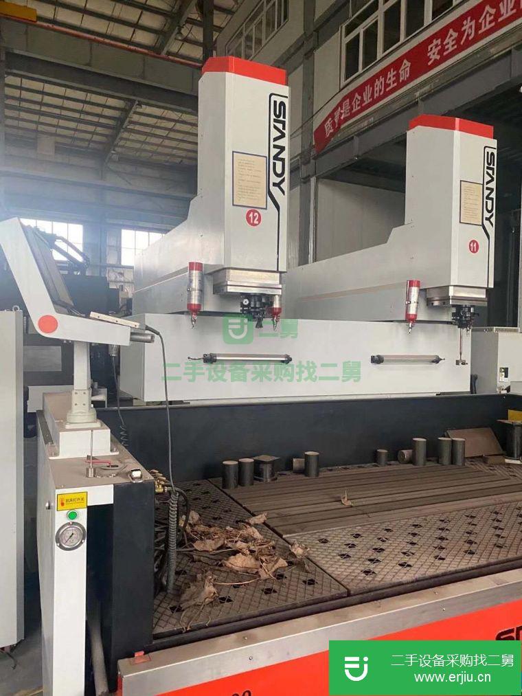 江蘇出售二手廣東商鼎CNC1880雙頭火花機