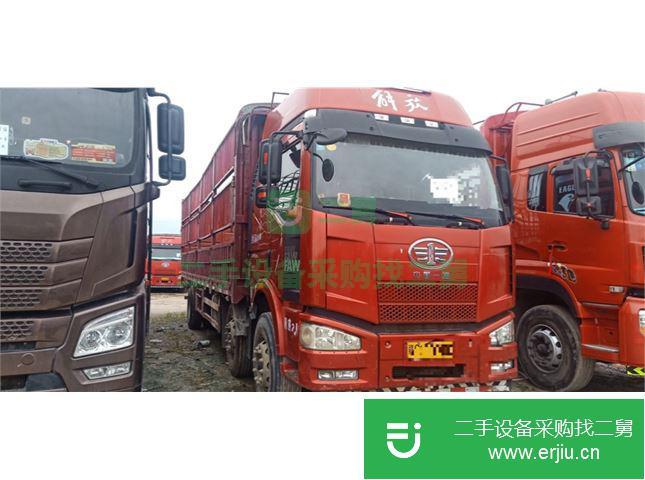 江西出售二手一汽解放J6P高欄載貨車(chē)