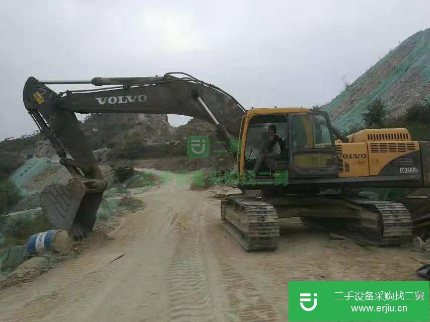 河南出售二手沃爾沃EC360BL挖掘機