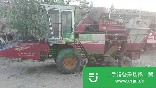 山西出售二手巨明452玉米收割機