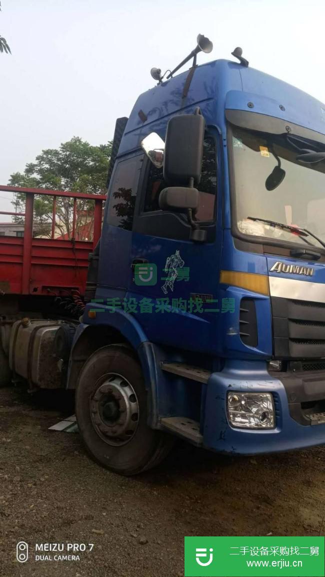 河北出售二手福田歐曼牽引車