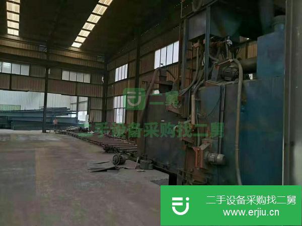 河北出售二手1.65米?2.5米通過式拋丸機