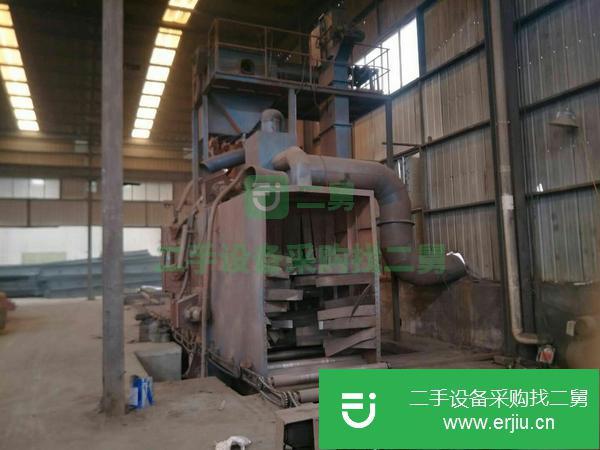 河北出售二手1.65米?2.5米通過式拋丸機