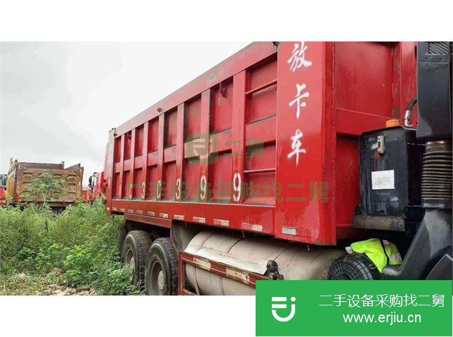 江西出售二手一汽解放J6P后八輪工程車