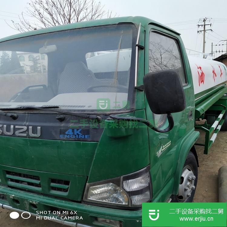 河北出售二手五噸灑水車