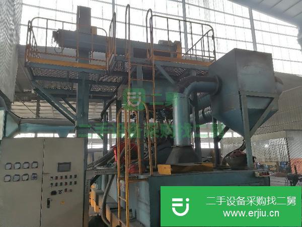 山東出售二手輥道通過式拋丸機